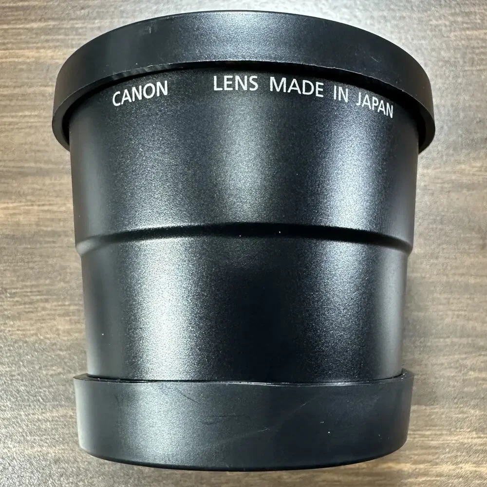 Canon TC-DC52 2.4x Tele Converter Lens Caps Pouch Made In Japan
